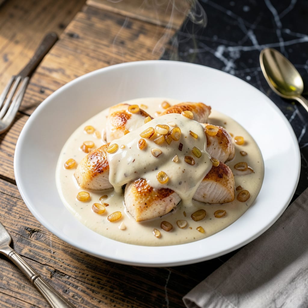 Creamy Chicken Sauce Recipe: Rich and Velvety Finish for Any Dish detailed visual guide