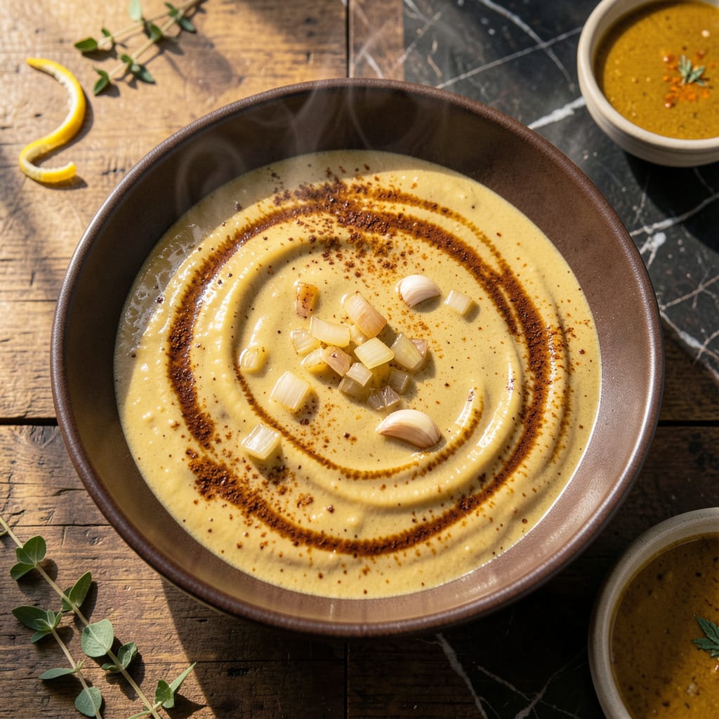 Visual representation of Creamy Curry Sauce Recipe: Rich Spiced Velvet for Drizzling