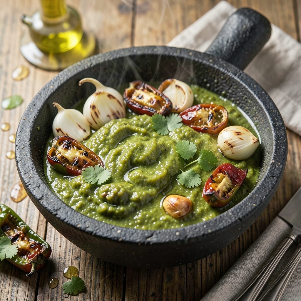 Green Enchilada Sauce Recipe With Tomatillos: Vibrant Roasted Flavor for Authentic Mexican Dishes