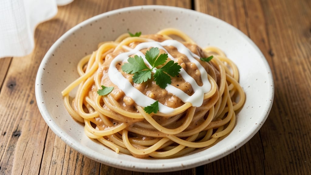 Campbell's Cream of Chicken Soup and Spaghetti Recipe: One-Pot Creamy Pasta with Velvety Soup Fusion