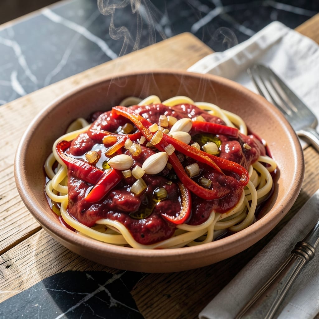 Abruzzo Sauce Recipe: Abruzzi-Style Tomato and Pepper Blend