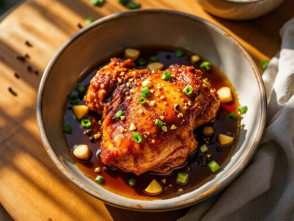 Chicken Inasal Recipe: Smoky Vinegar-Glazed Crispy Skin in 30 Minutes