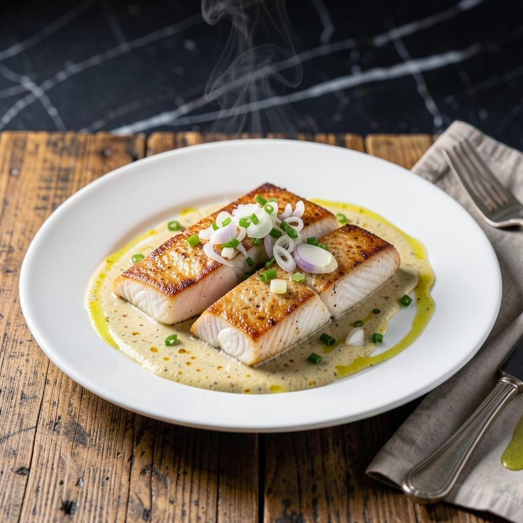 Cod With Mustard Sauce Recipe: Flaky Fillets in Creamy Dijon Glaze