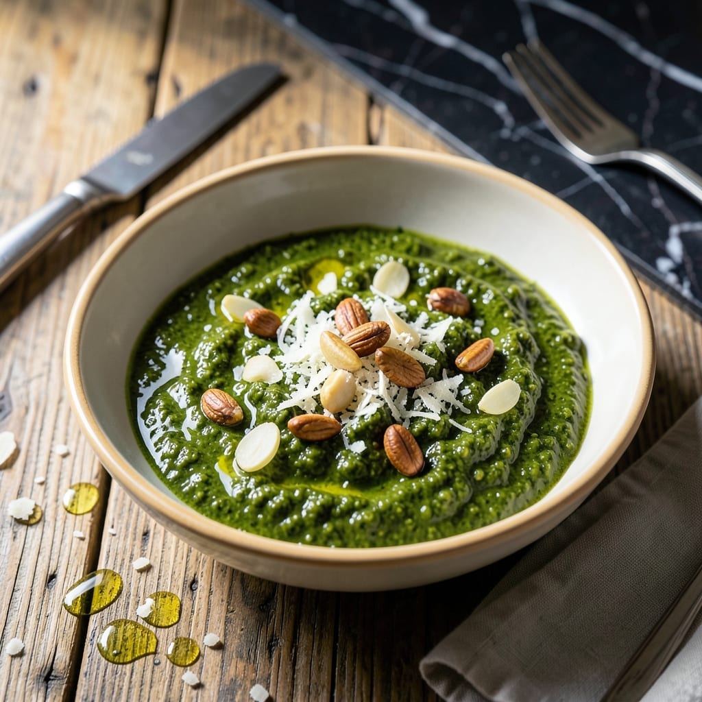 Recipe For Pesto Sauce With Pine Nuts: Nutty Freshness in Minutes