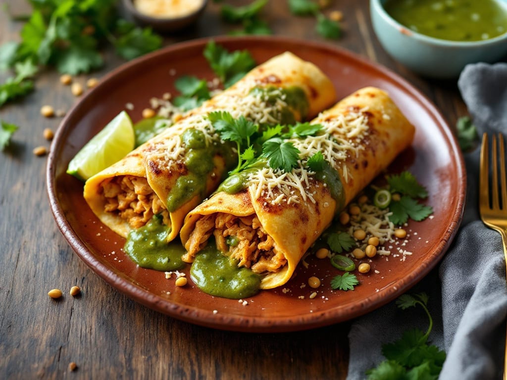 Trader Joe's Chicken Enchiladas Verde Copycat Recipe: Layered Creamy Green Sauce and Zesty Tortillas