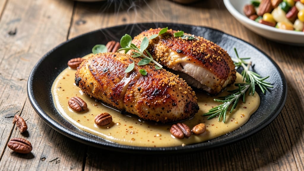 Cowboy Chicken Recipe: Smoky Garlic Butter Crust With Juicy Centers
