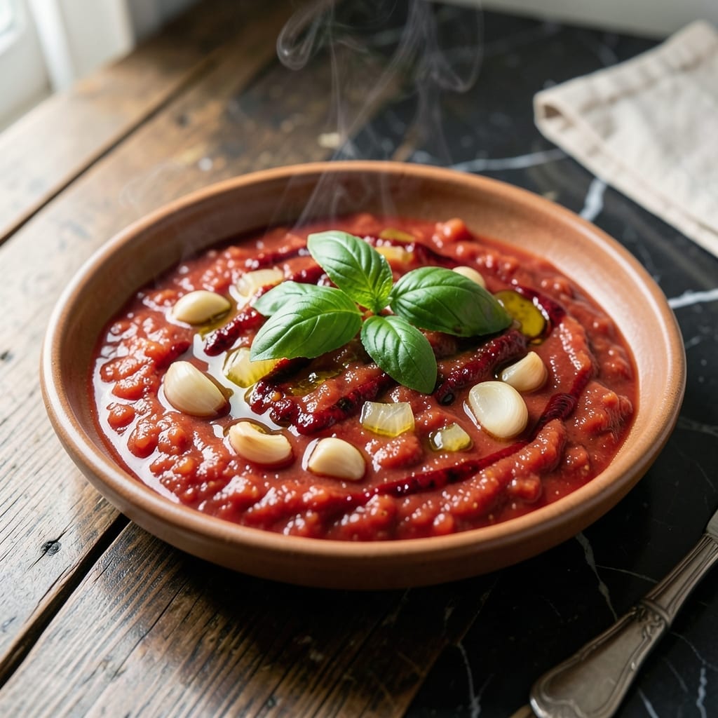 Calabrese Sauce Recipe: Spicy Tomato and Basil Infusion