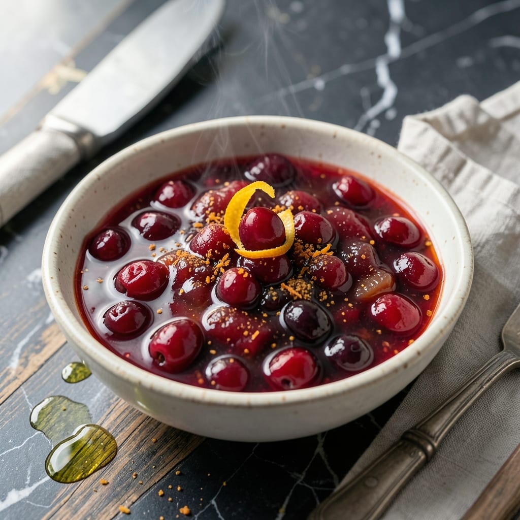 Home Cranberry Sauce Recipe: Zesty Homemade Spread with Fresh Berries