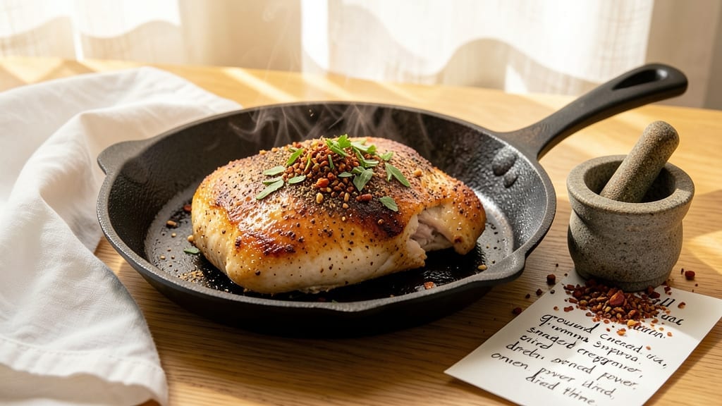 Mexican Chicken Seasoning Recipe: Bold Lime-Cumin Blend for Grilled or Baked Dishes
