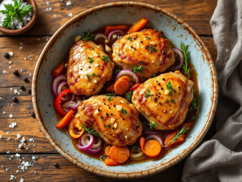 Pickled Chicken Recipe: Tangy Vinegar-Brined Crispy Skin