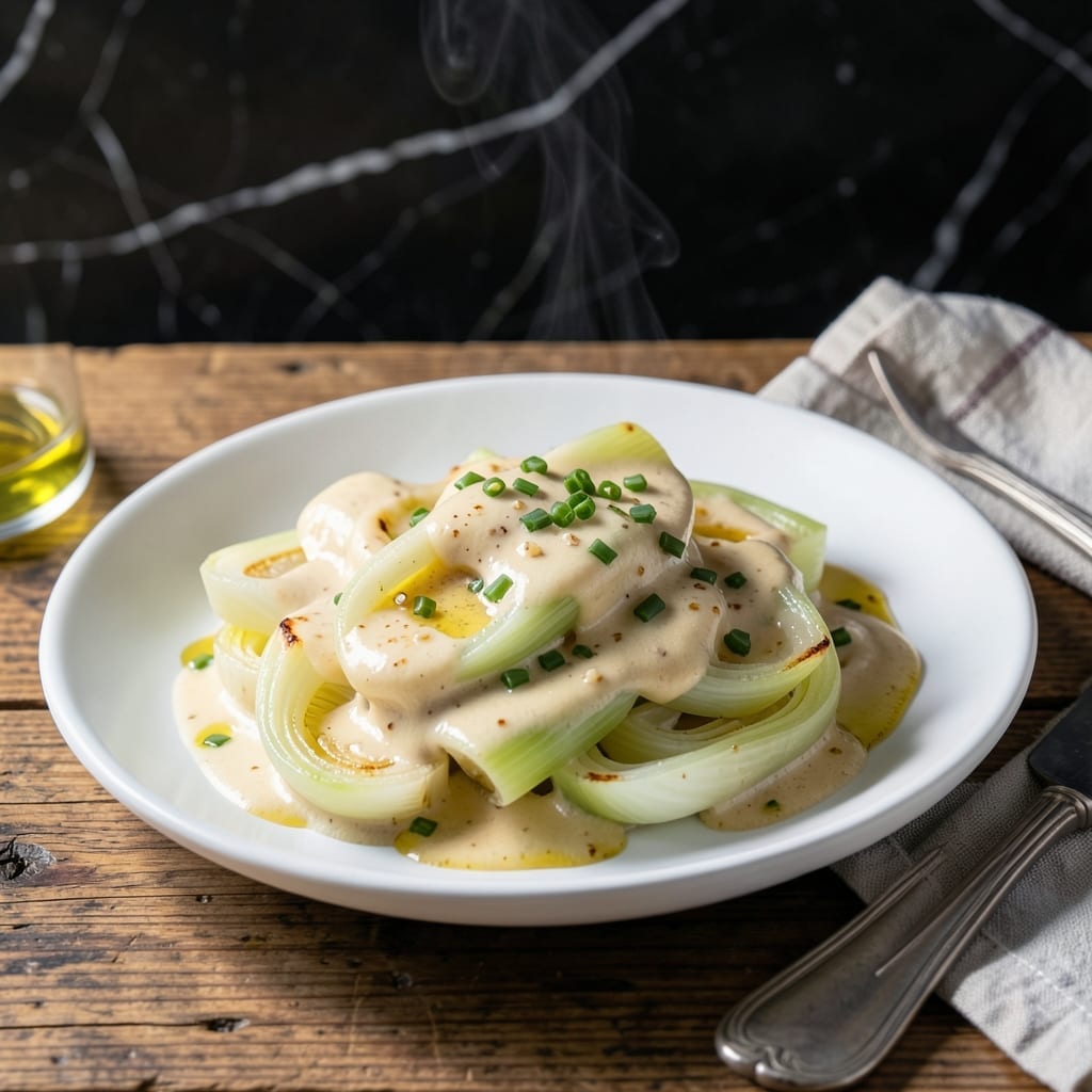 Leeks in Cream Sauce Recipe: Velvety Richness With Garden Freshness