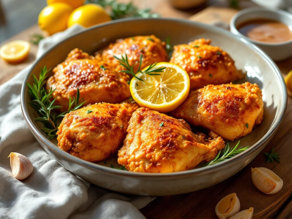 Air Fry Chicken Quarters Recipe: Zesty Crunch That Locks in Juice