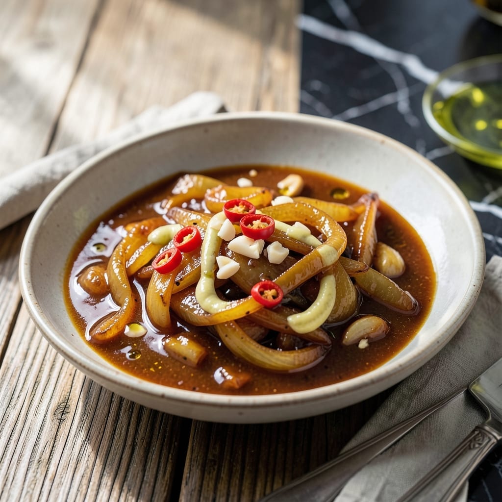 Yassa Sauce Recipe: Senegalese Onion and Mustard Tang Yassa Sauce Recipe: Senegalese Onion and Mustard Tang