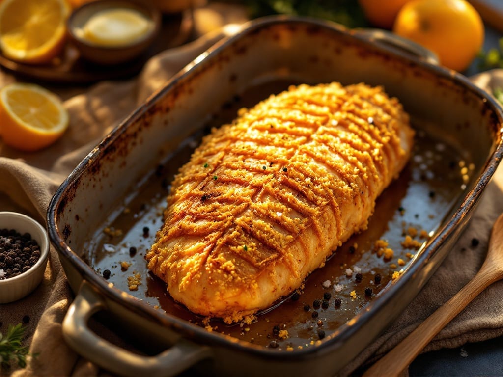 Awesome Baked Chicken Recipe: Buttery Panko Crust That Locks in Juices