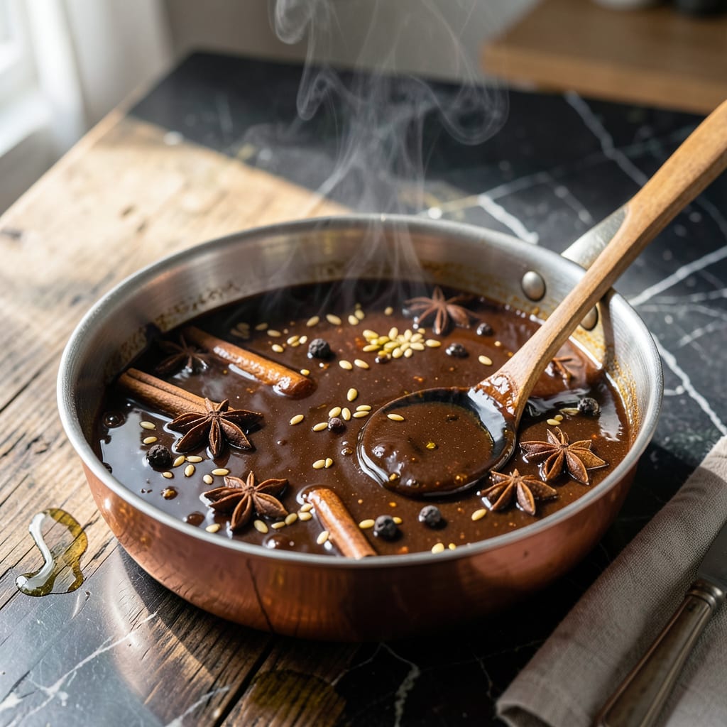 Visual representation of Dark Soy Sauce Recipe: Deep Umami Richness for Asian Dishes