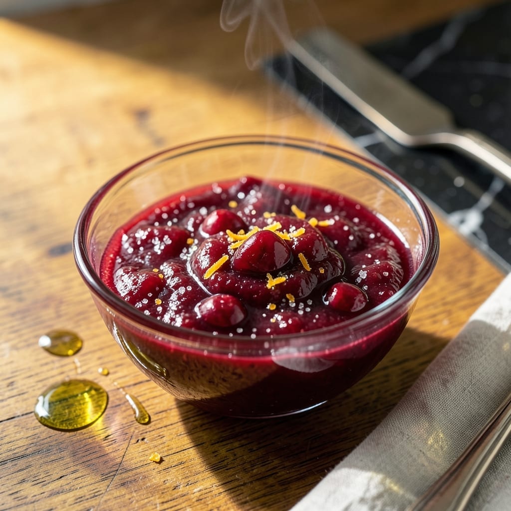 Cranberry Sauce Recipe Ina Garten: Fresh Orange Zest Brightness
