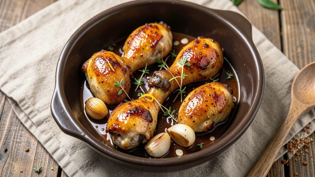 Honey Garlic Chicken Drumsticks Recipe: Sticky-Glazed Crispy Skin With Juicy Centers