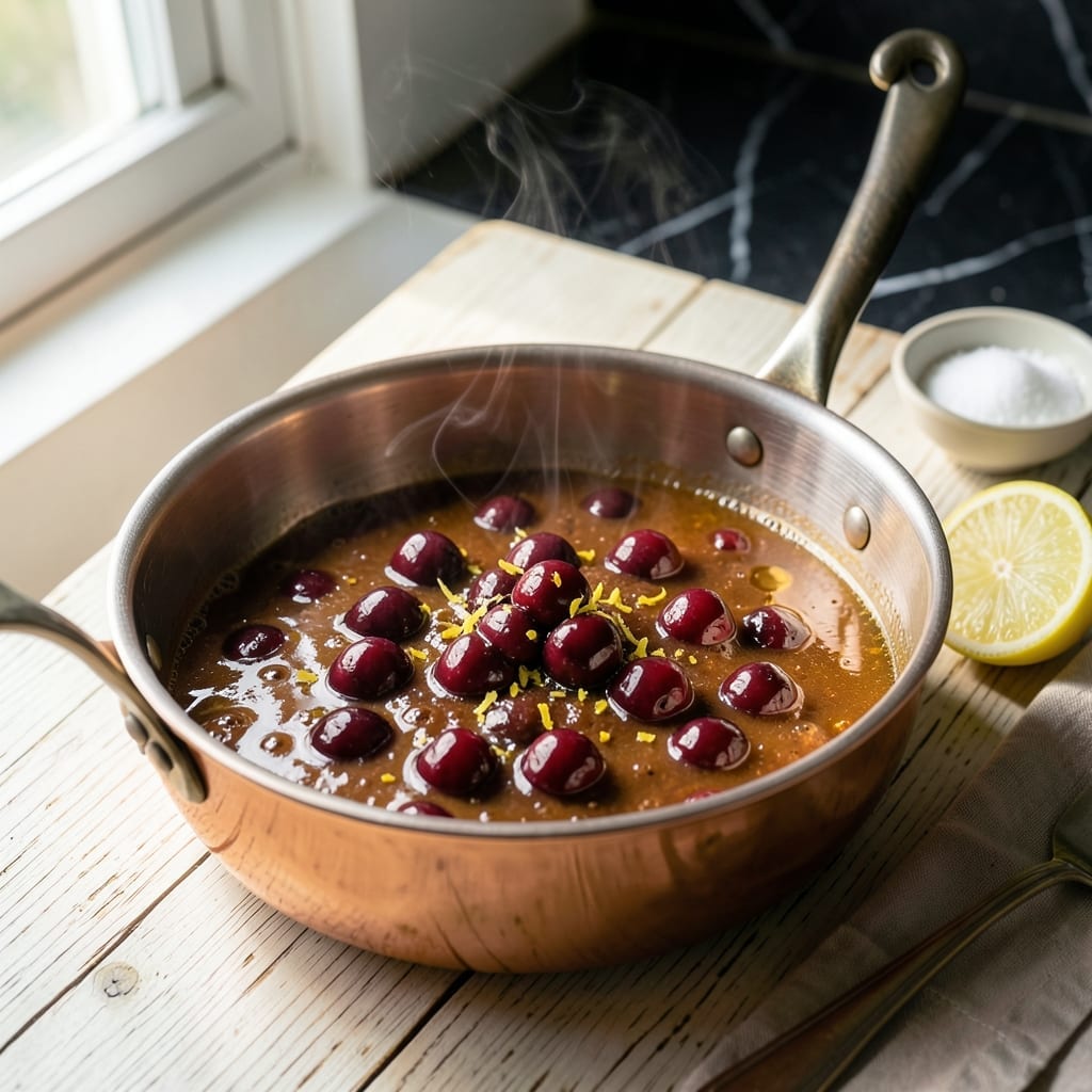 Sour Cherry Sauce Recipe: Bold Montmorency Flavor for Desserts