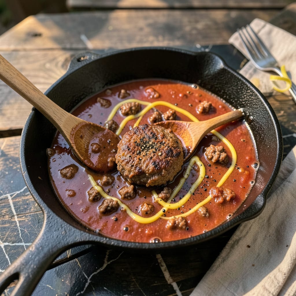 Dog N' Suds Coney Sauce Recipe: Tangy Meat Sauce for Perfect Hot Dogs example with annotations