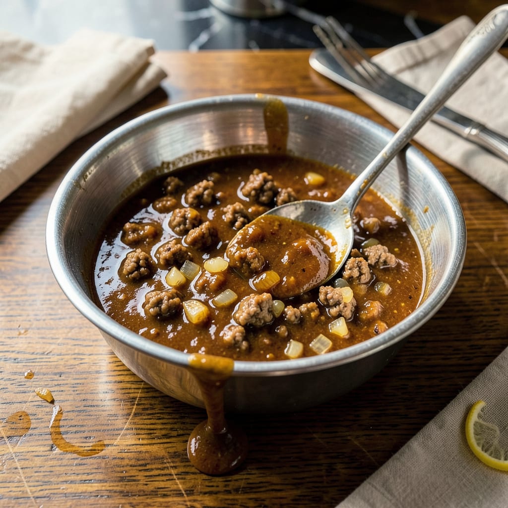 Complete Dog N Suds Coney Sauce Recipe: Tangy Sweet Chili Topping for Hot Dogs overview image