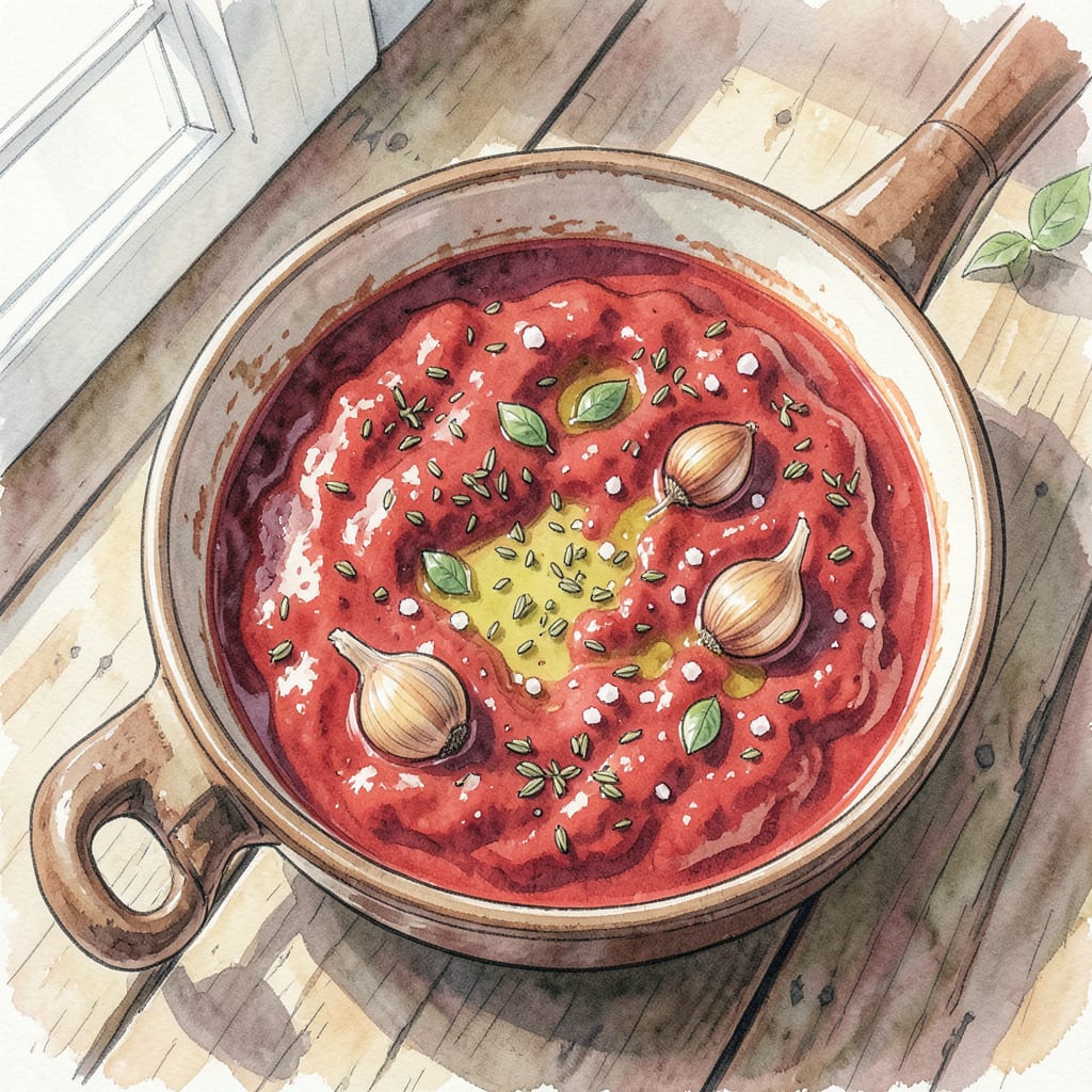 Don Pepino Pizza Sauce Recipe: Homemade Italian Flavor in Minutes example with annotations