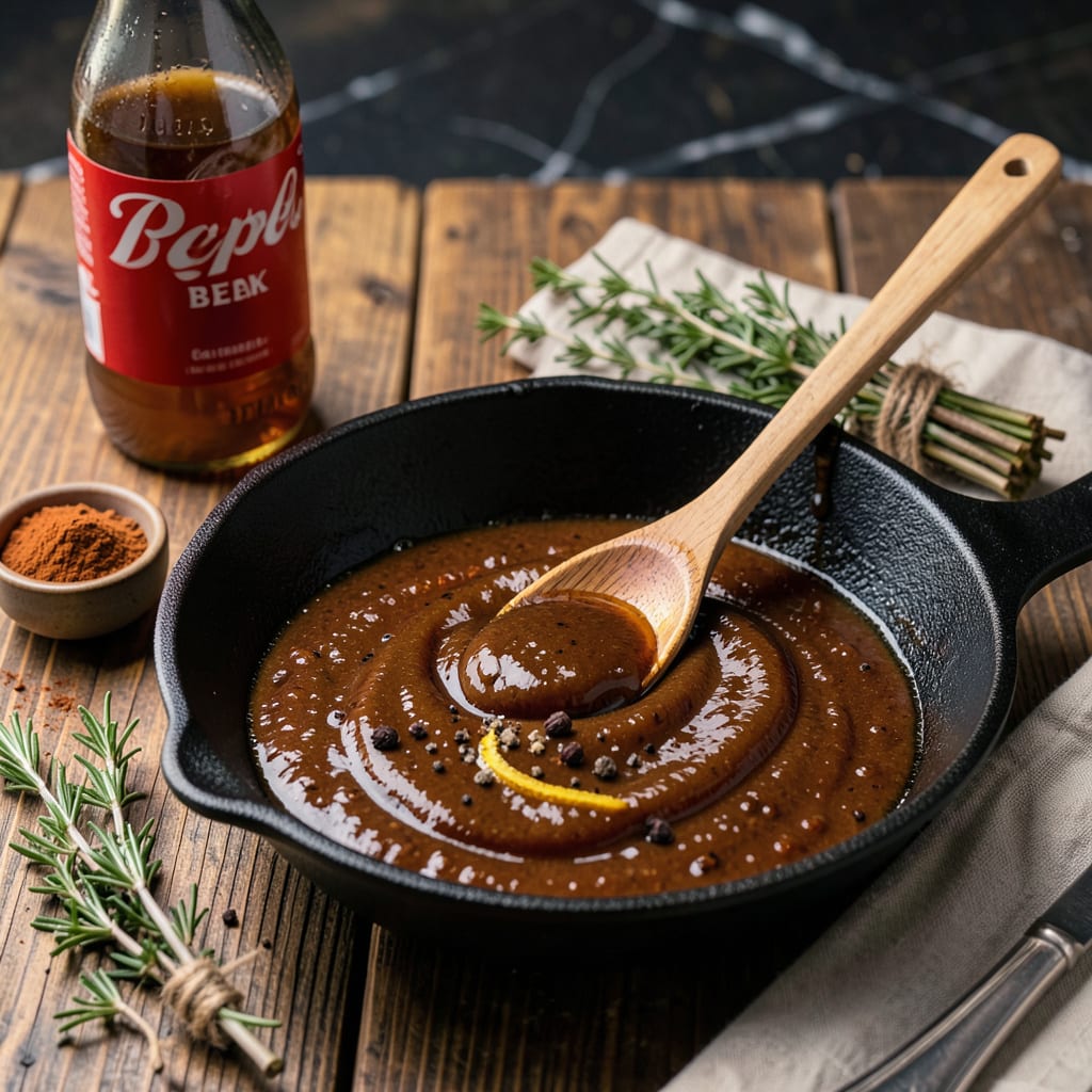 Complete Dr. Pepper BBQ Sauce Recipe: Sweet and Smoky Glaze for Grilling Season overview image