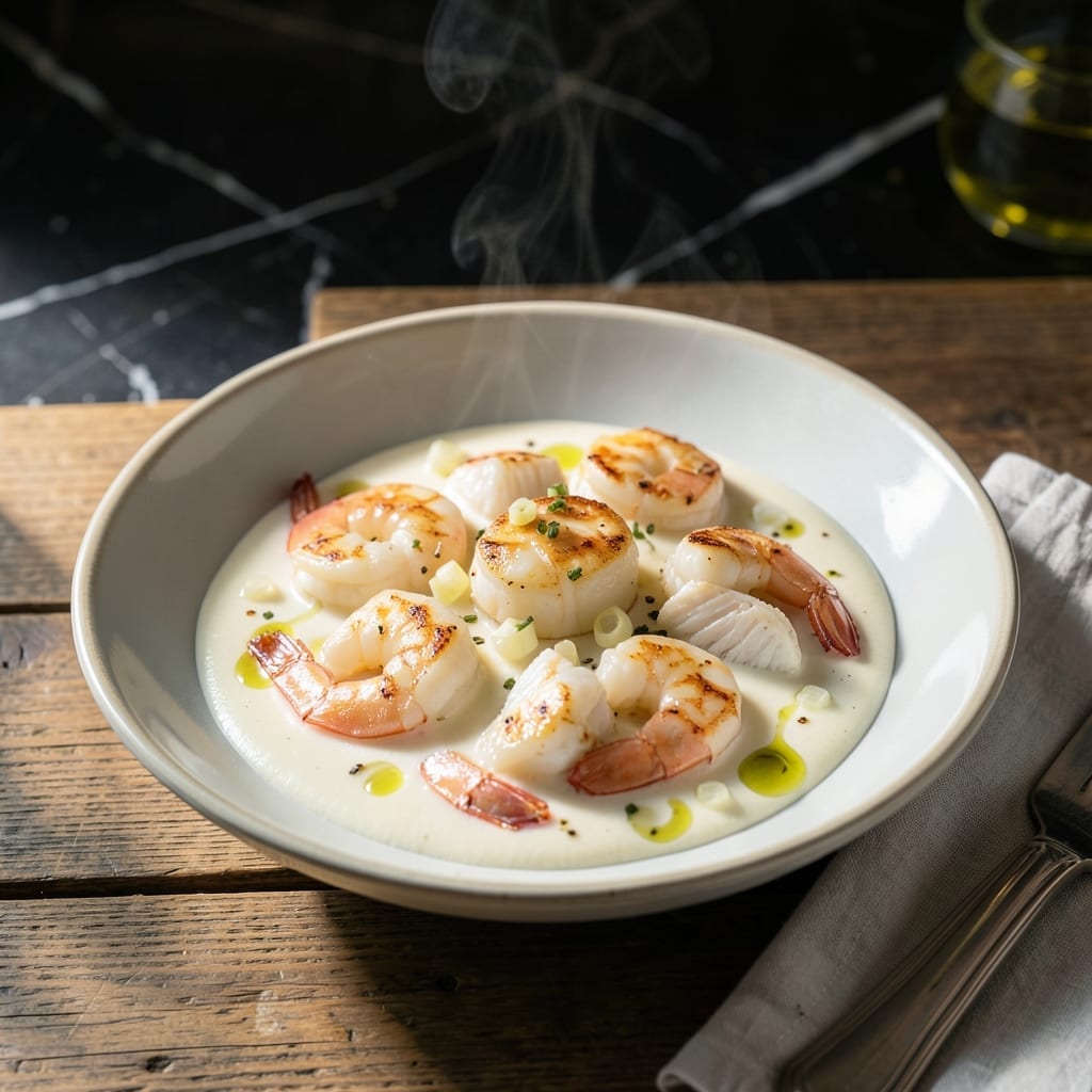 Seafood White Sauce Recipe: Creamy Garlic and Herb Infusion