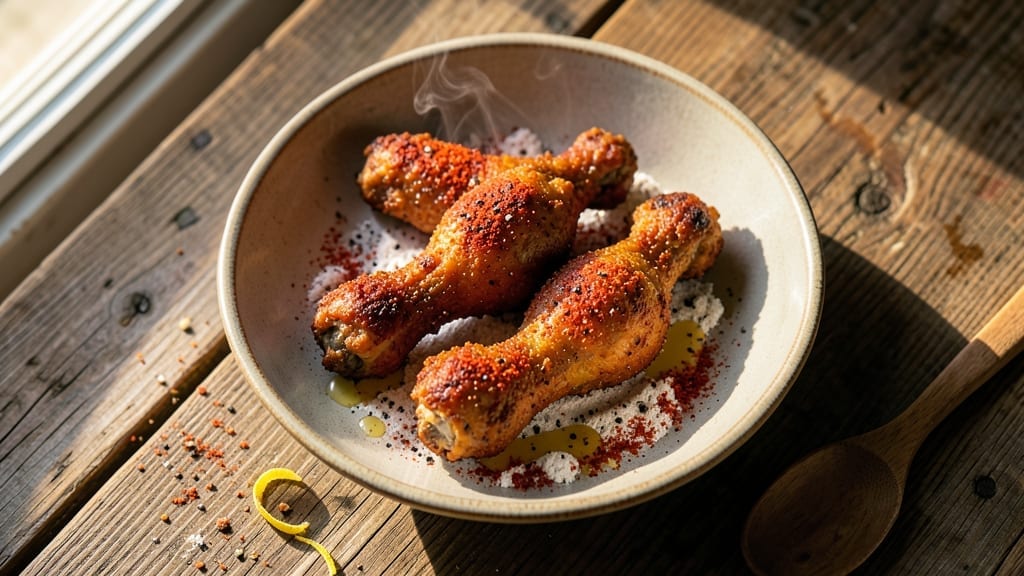 Fried Chicken Drumsticks Recipe: Double-Crisp Coating That Stays Crunchy All Night