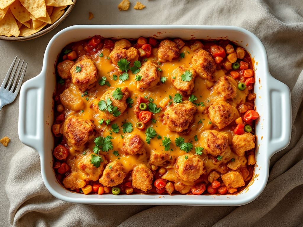 Baked Chicken Rotel Recipe: Smoky Cheese-Crusted One-Pan Magic
