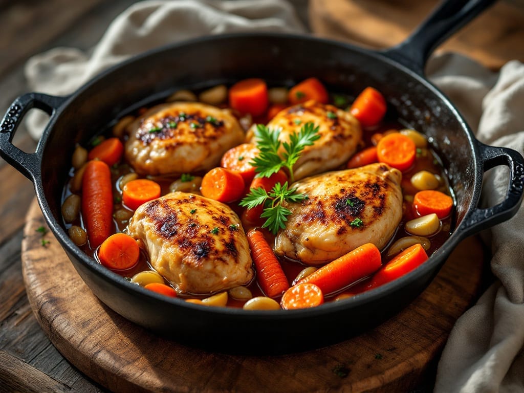 Chicken Souse Recipe: Slow-Braised Tender Bites With Smoky Vinegar Magic