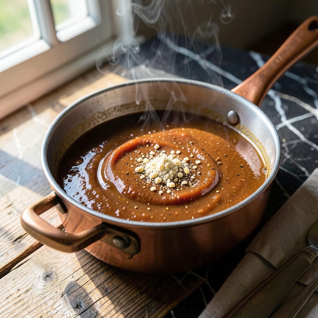 Visual representation of Easy Wet Burrito Sauce Recipe: Bold Southwestern Flavor in Every Drop