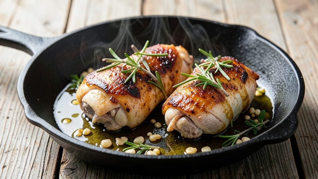 Stove Top Chicken Thighs Recipe: One-Pan Garlic-Herb Roast With Crispy Edges Stove Top Chicken Thighs Recipe: One-Pan Garlic-Herb Roast With Crispy Edges