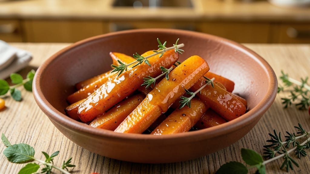 Honey-Glazed Carrots with Thyme