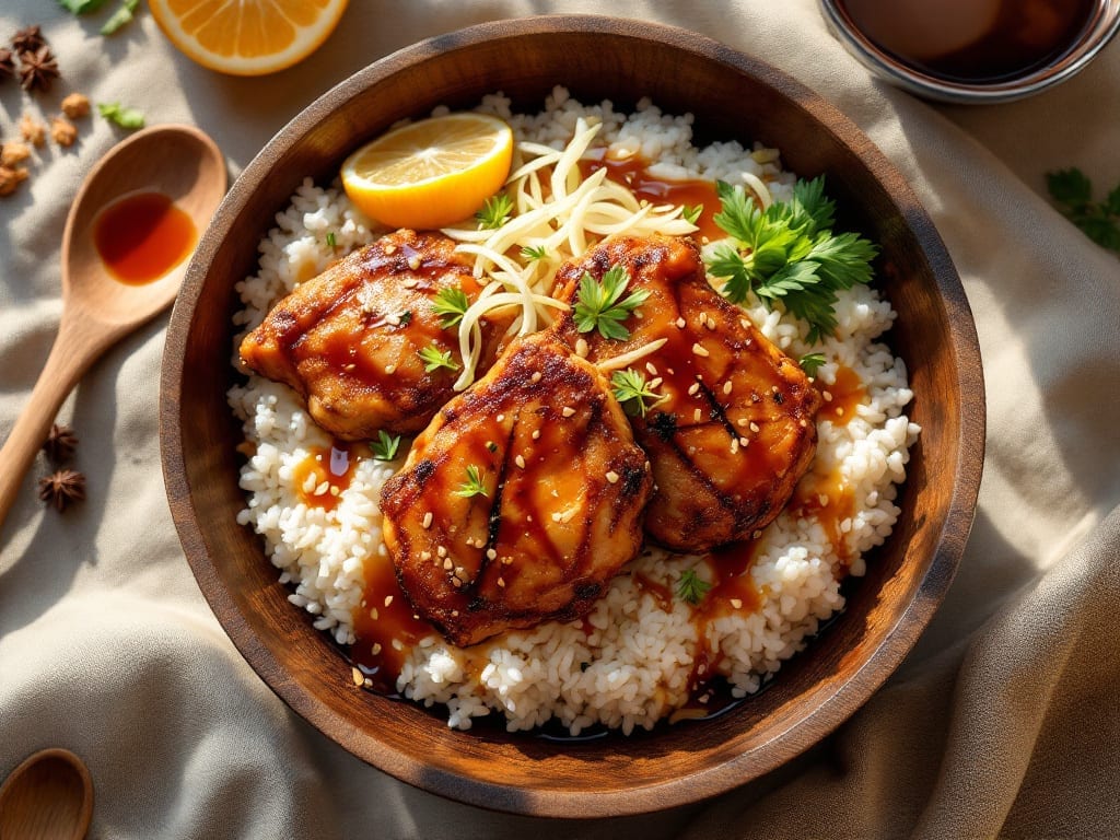 Japanese Chicken Donburi Recipe: Crispy Fried Rice Topping Magic Japanese Chicken Donburi Recipe: Crispy Fried Rice Topping Magic