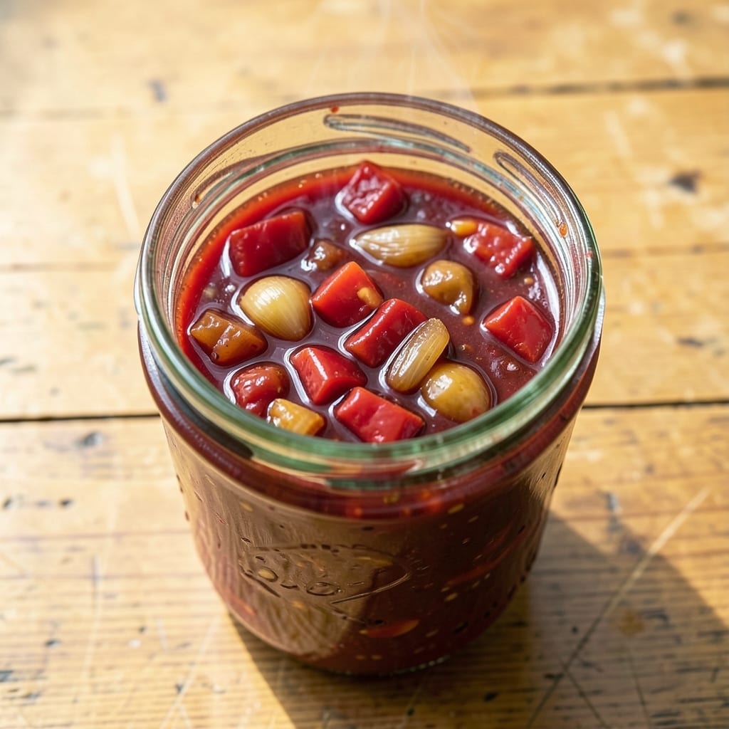 Homemade Chili Sauce Recipe for Canning: Preserve Summer's Harvest in Jars
