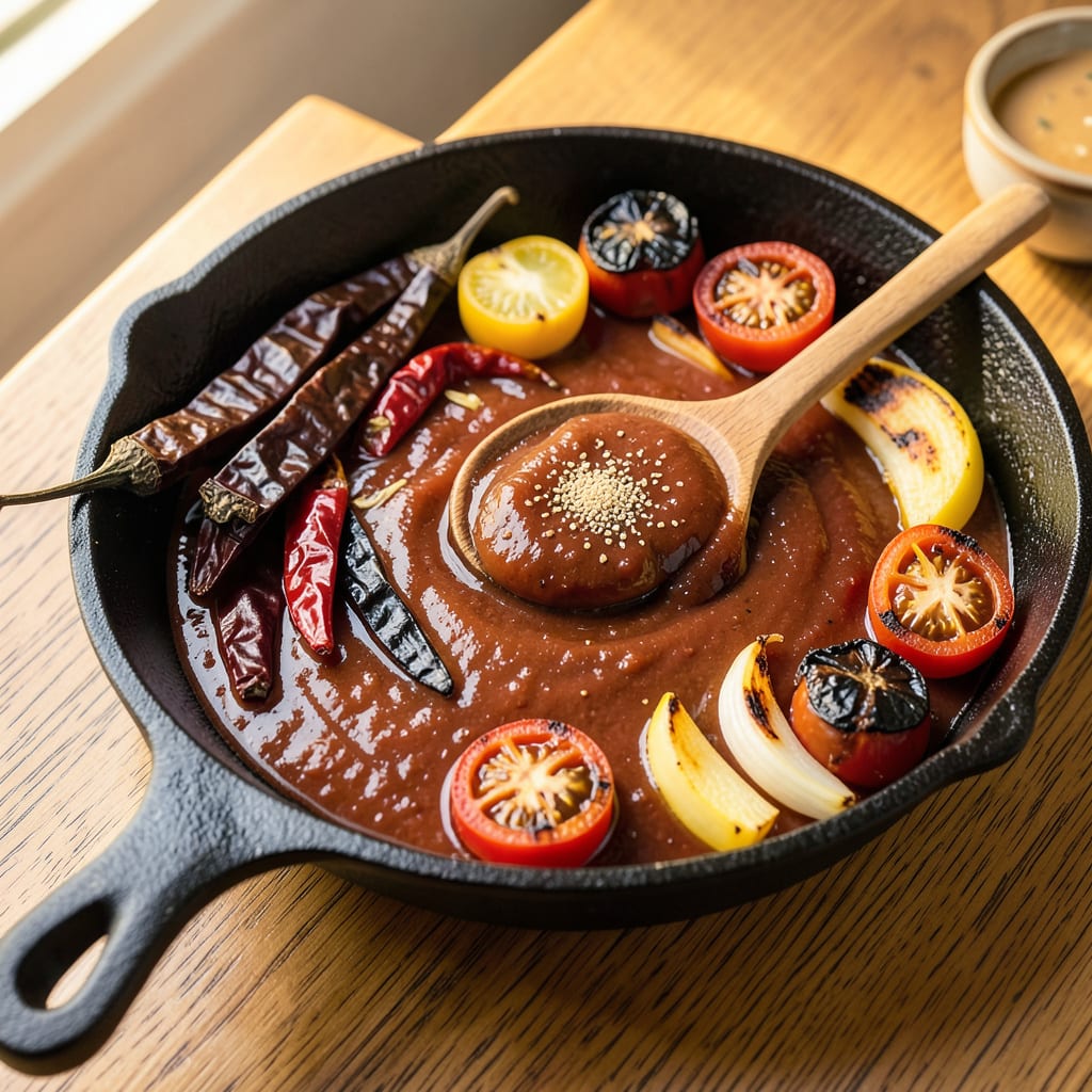 Complete enchilada sauce recipe overview image