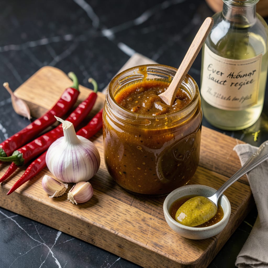Complete ever honey hot sauce recipe overview image