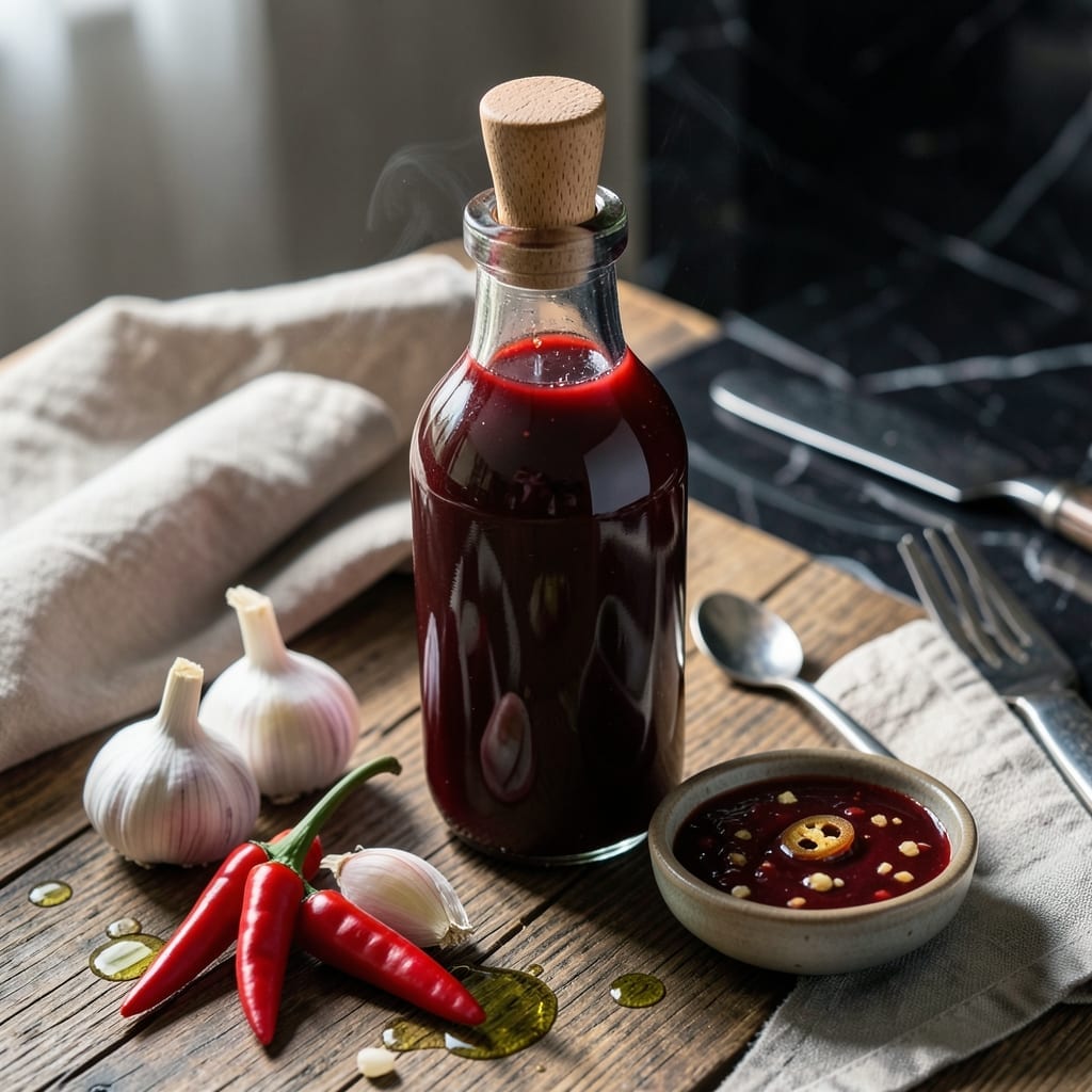 Garlic Hot Sauce Recipe: Fiery Depth With Natural Fermentation