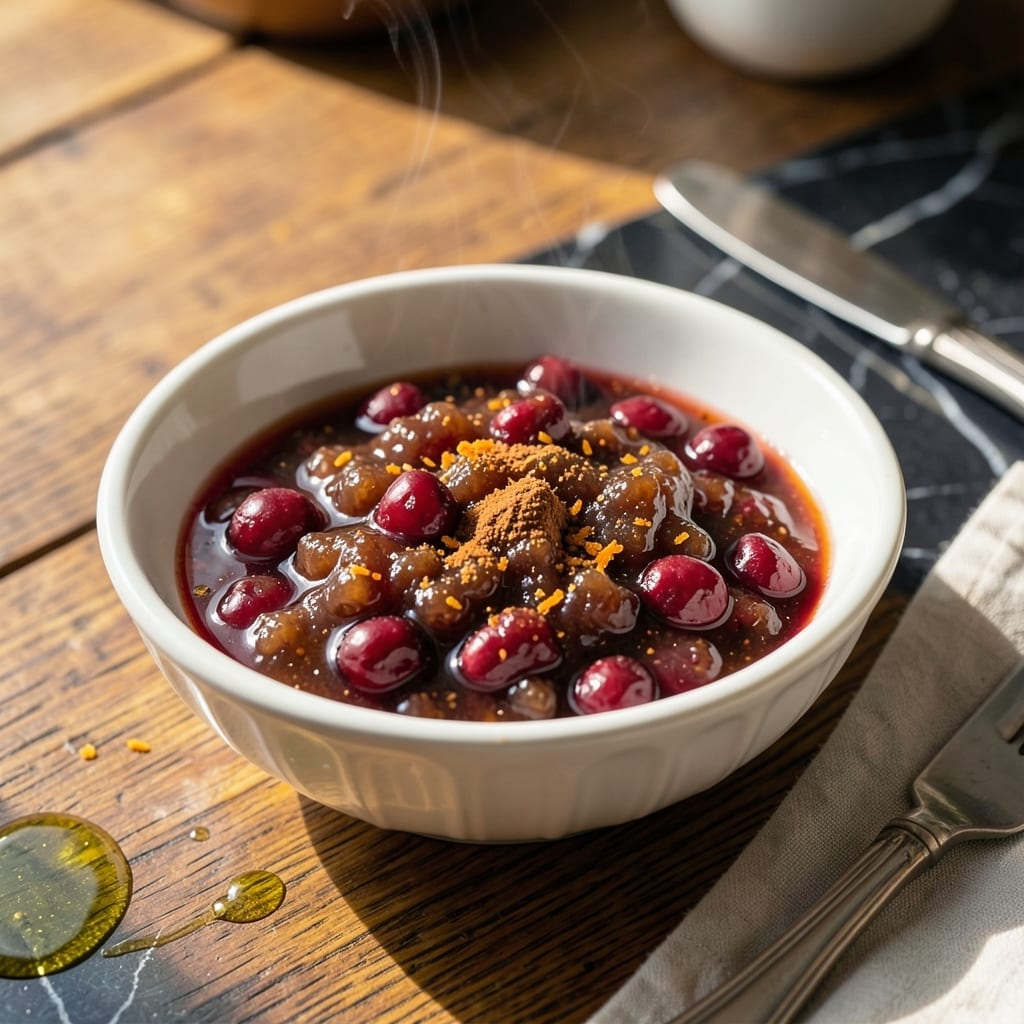 Natasha's Cranberry Sauce Recipe: Bright Tartness With Orange Zest
