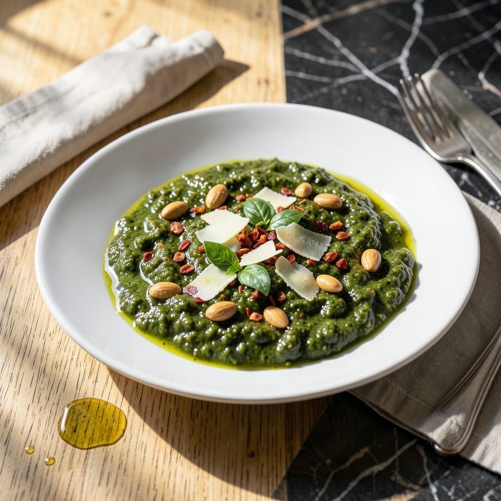 Spicy Pesto Sauce Recipe: Bold Herb Kick for Pasta and Dipping Spicy Pesto Sauce Recipe: Bold Herb Kick for Pasta and Dipping