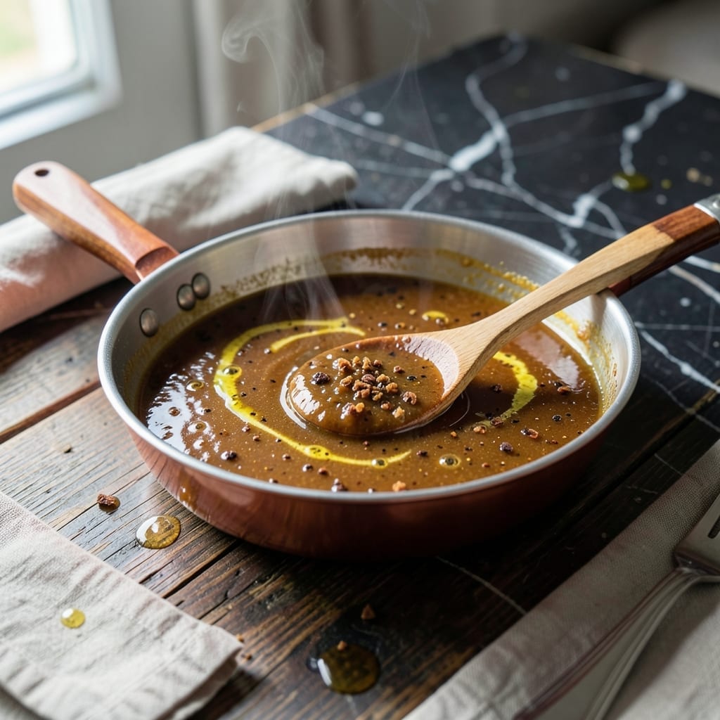 Sauce for Baked Ham Recipe: Brown Sugar Glaze With Spiced Honey