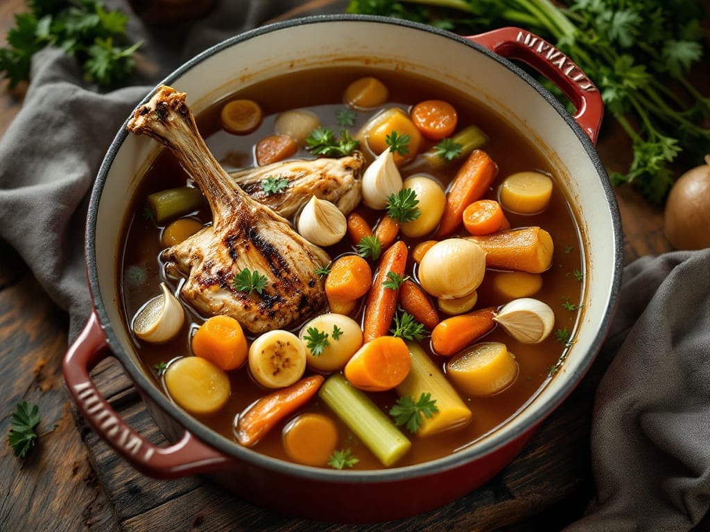 Chicken Stock Recipe: Rich, Deep Flavor from Pantry Staples