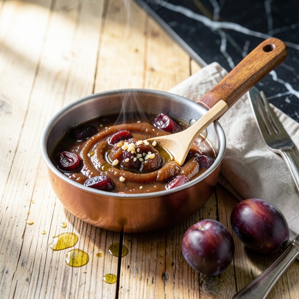 Fresh Plum Sauce Recipe: Tart-Sweet Glaze for Asian Dishes