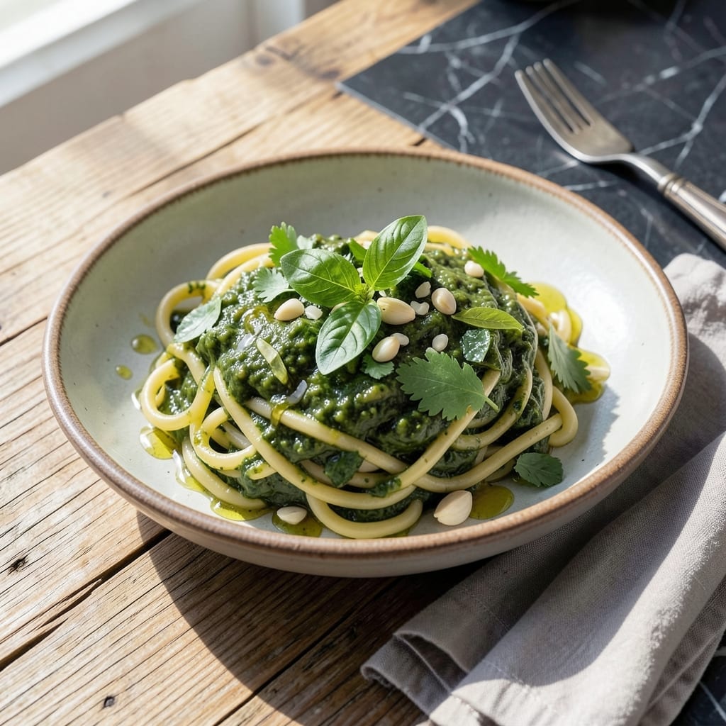 Cold Pasta Sauce Recipe: Chilled No-Cook Herb Infusion