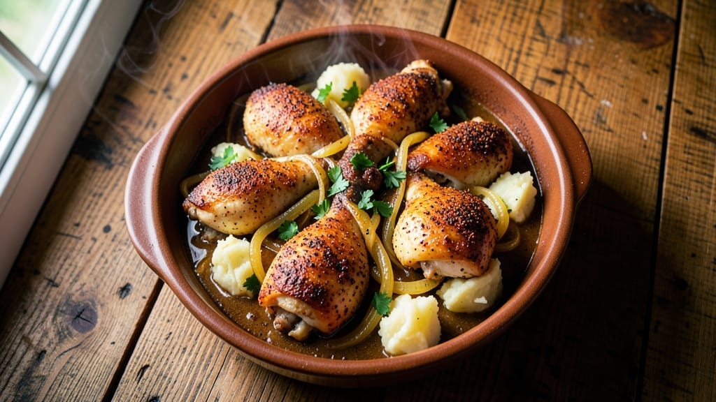 Paula Deen's Chicken Bog Recipe: Smoky Paprika and Onion Crust Over Juicy Bites