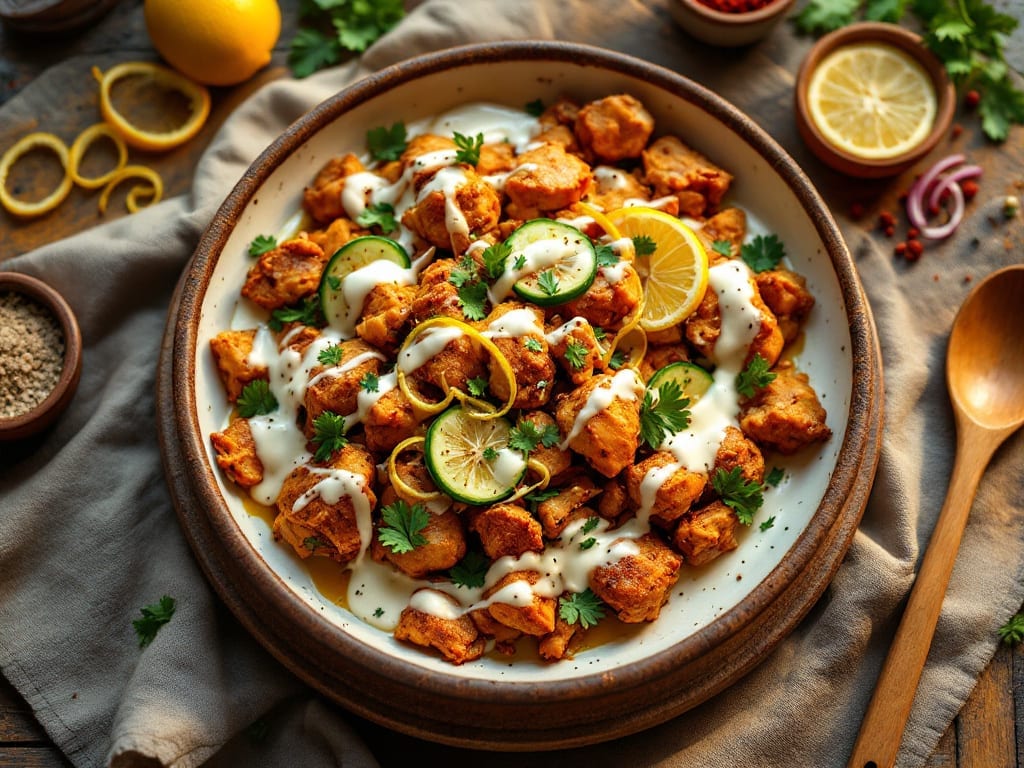 Chicken Schwarma Recipe: Spiced Yogurt-Marinated Wraps With Crispy Edges