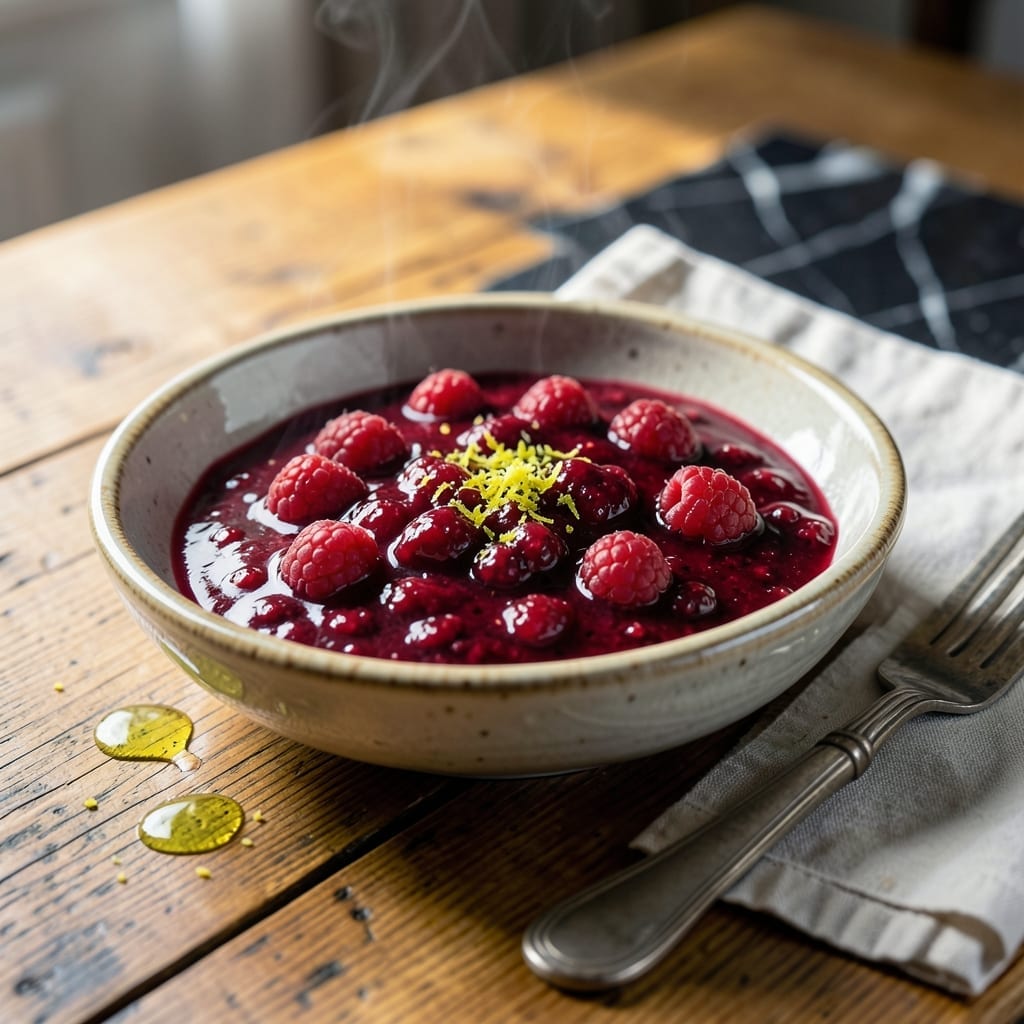 Raspberry Melba Sauce Recipe: Silky Pink Essence for Dessert Pairings