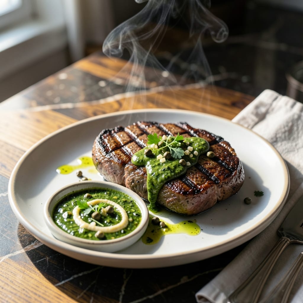 Green Steak Sauce Recipe: Bold Herb-Infused Drizzle for Grilled Meats