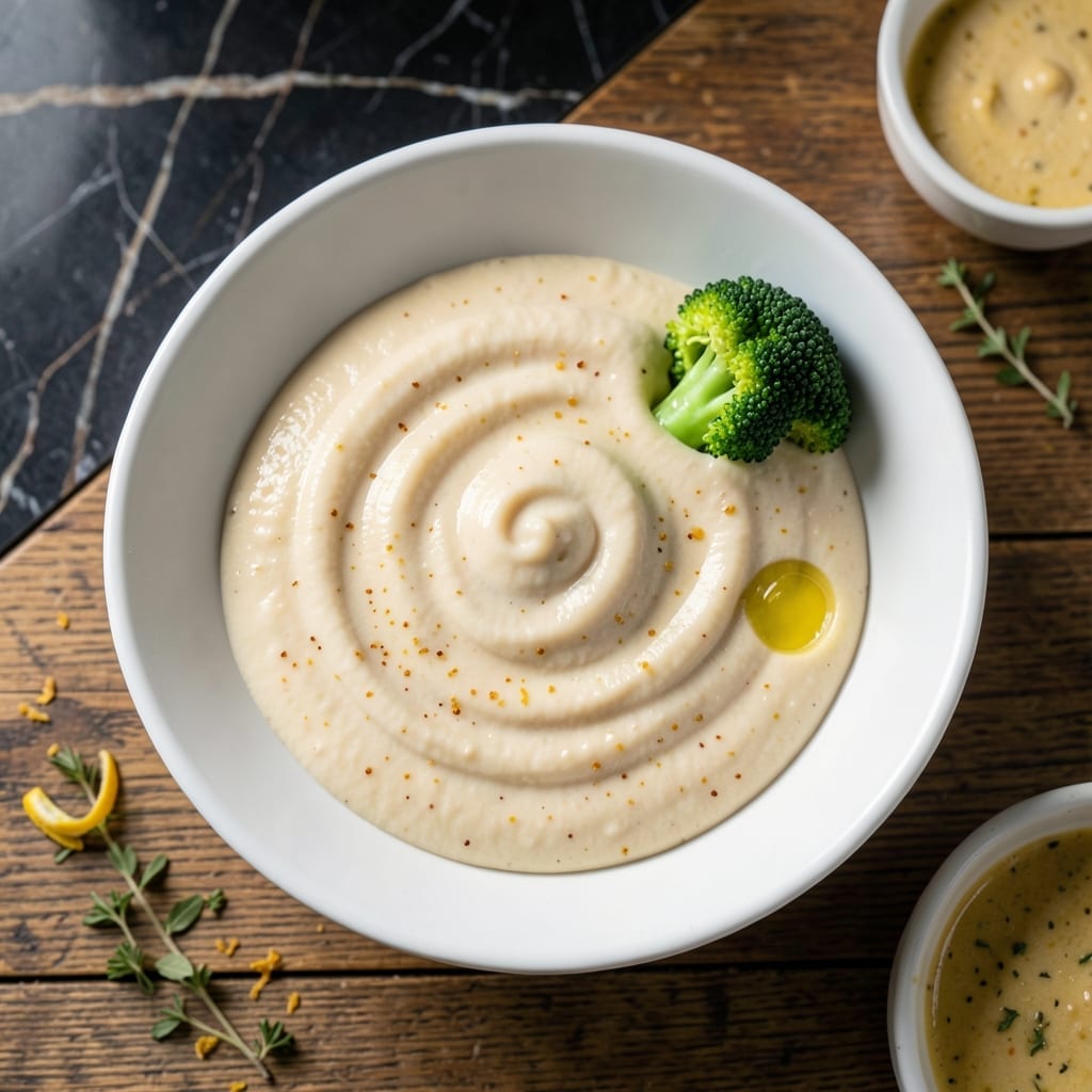 Broccoli Dipping Sauce Recipe: Creamy Garlic-Herb Blend for Raw or Roasted