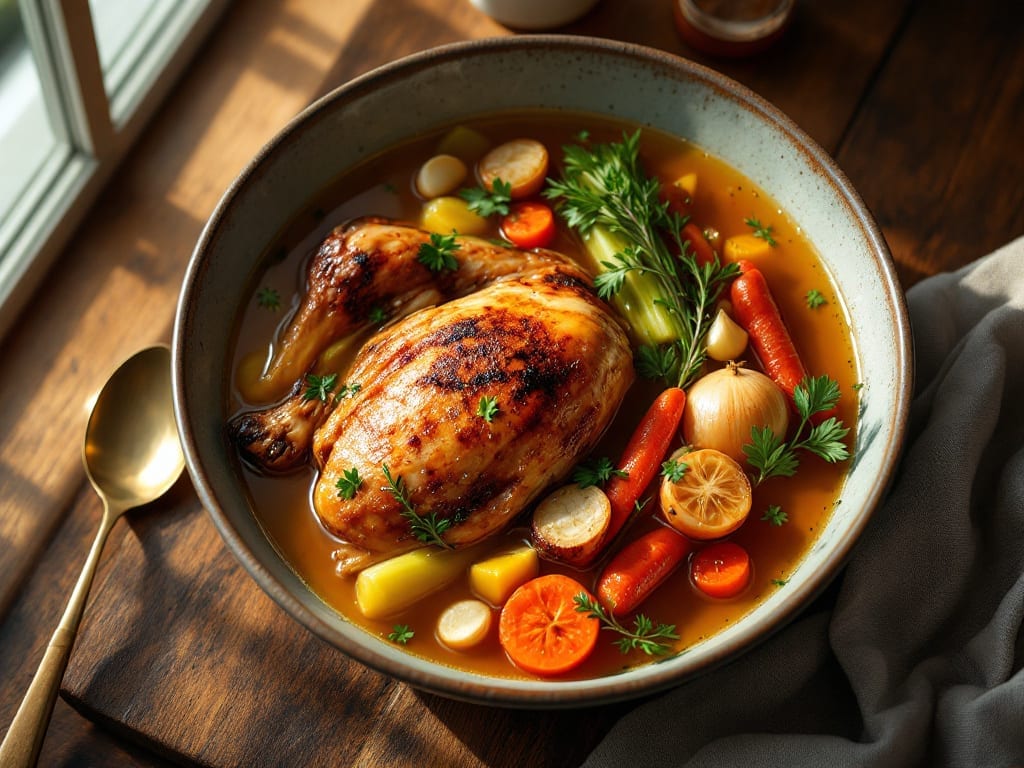 Rotisserie Chicken Soup Recipe: Rotisserie Shreds With Herbed Orzo Magic